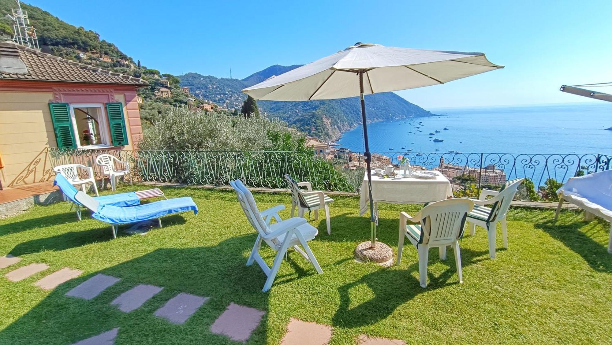 Villa Mortola Camogli Esterno foto